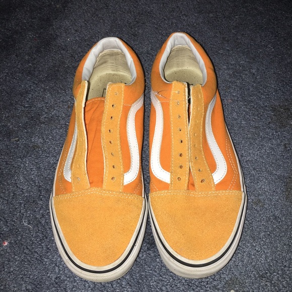 cheddar orange vans